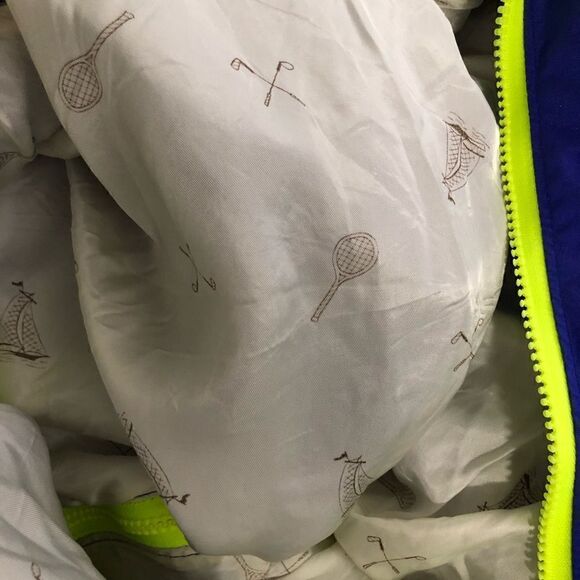 Vintage WILD THINGS Ski Snow Suit in Blue and Neon Yellow - Picture 12 of 15